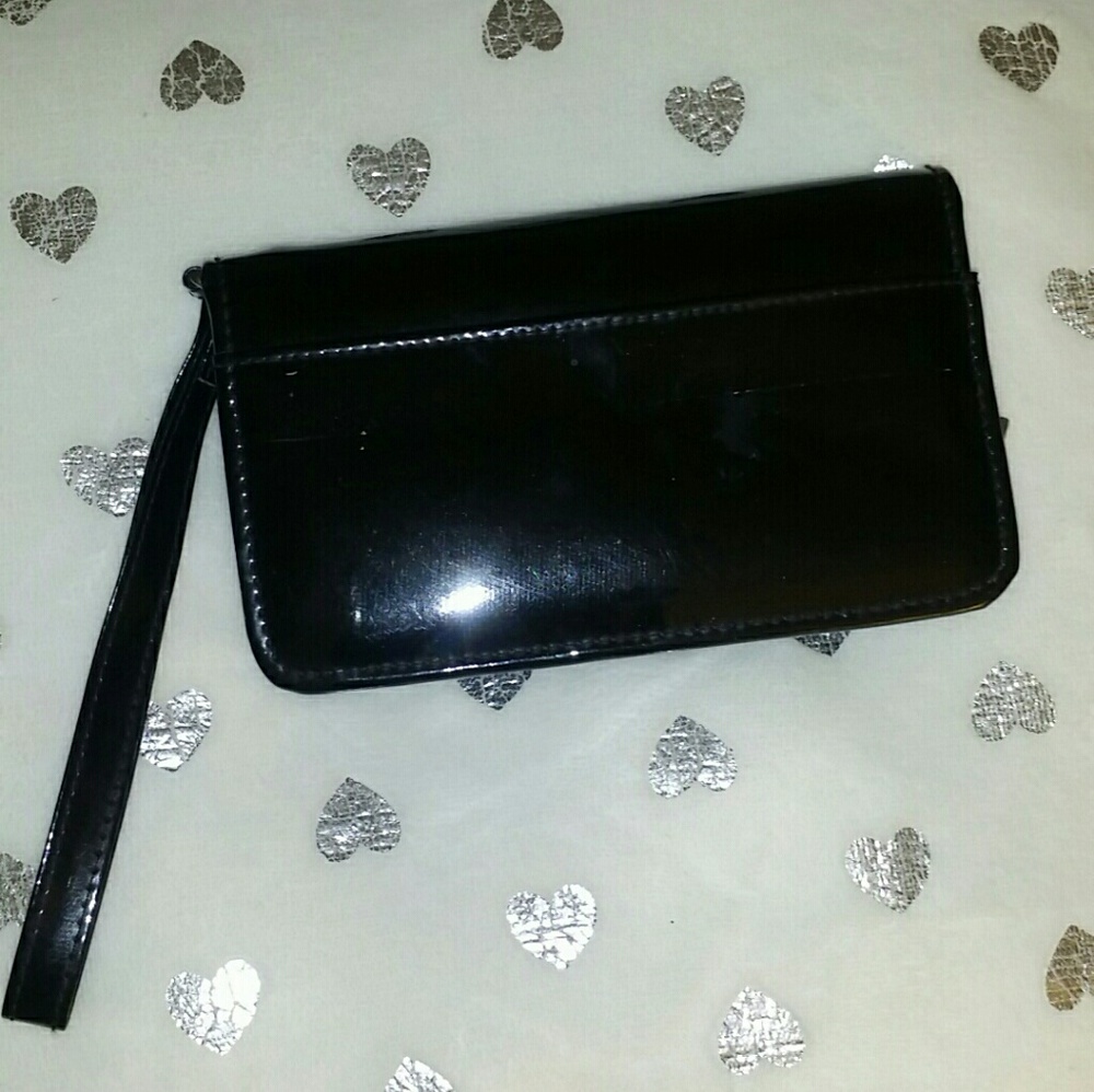 Shiny Black Wallet